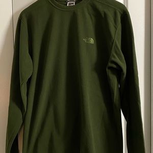 North face fleece pullover M
